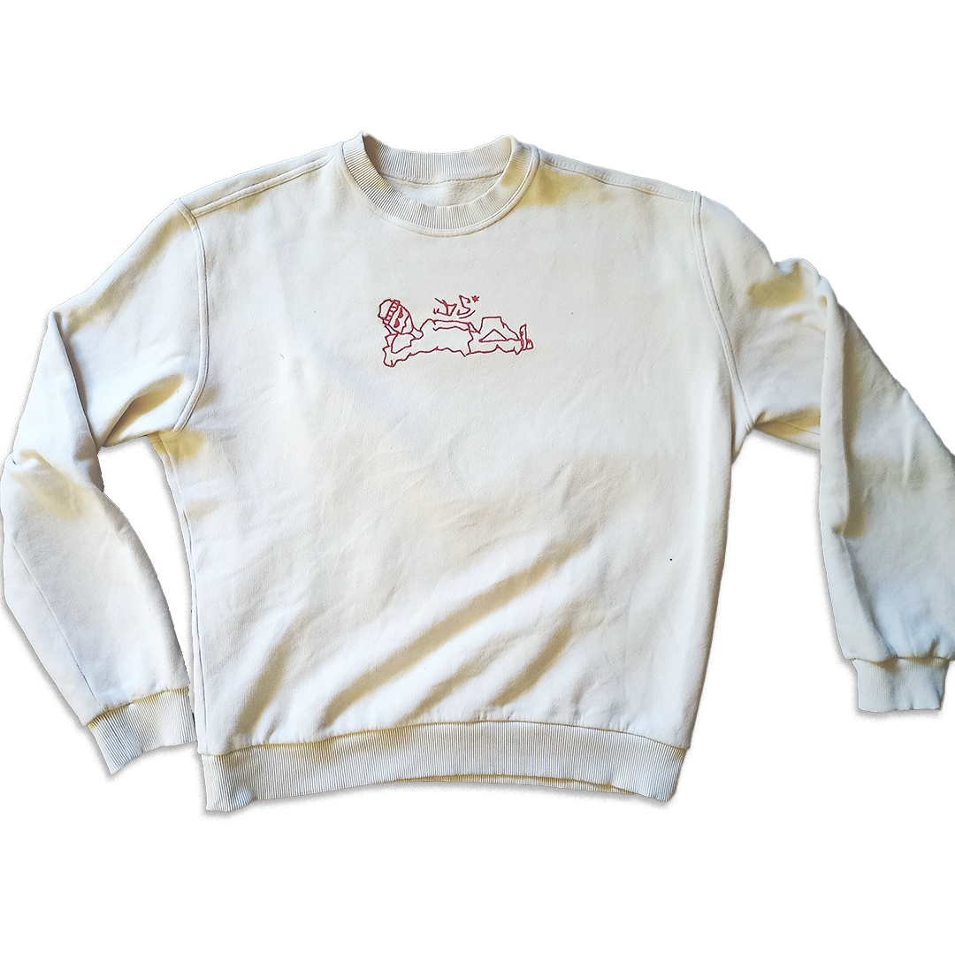 Relaxed V Crewneck